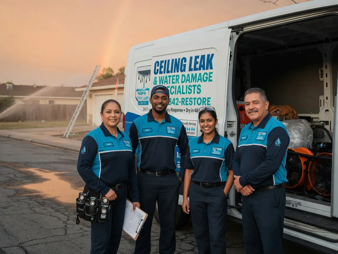Ceiling Leak Cleanup company in Quincy, MI
