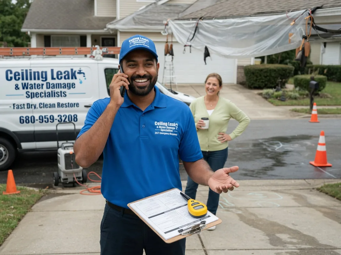 Ceiling Leak Cleanup Quincy, MI FAQs